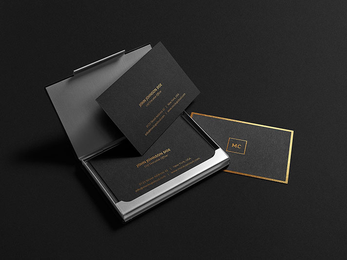 Free-Gold-Lettering-Business-Card-Mockup