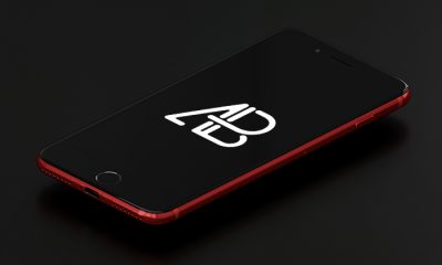 Free-Red-iPhone-7-Plus-Mockup
