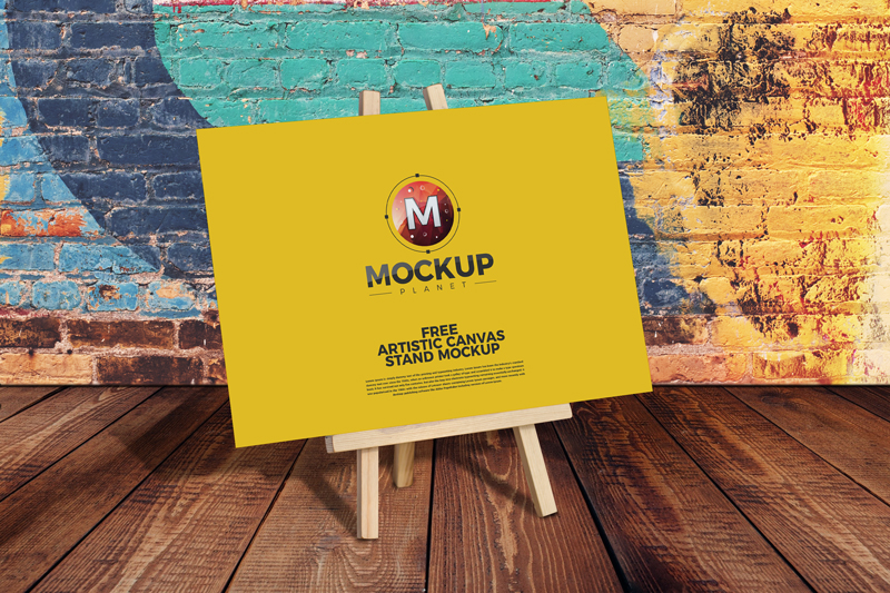 Free-Artistic-Canvas-Stand-Mockup-PSD