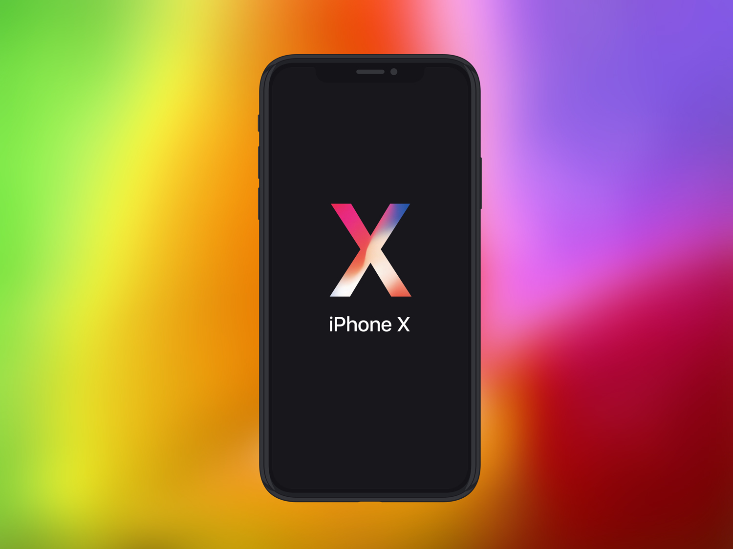 Free-Flat-iPhone-X-Mockup-PSD-Template