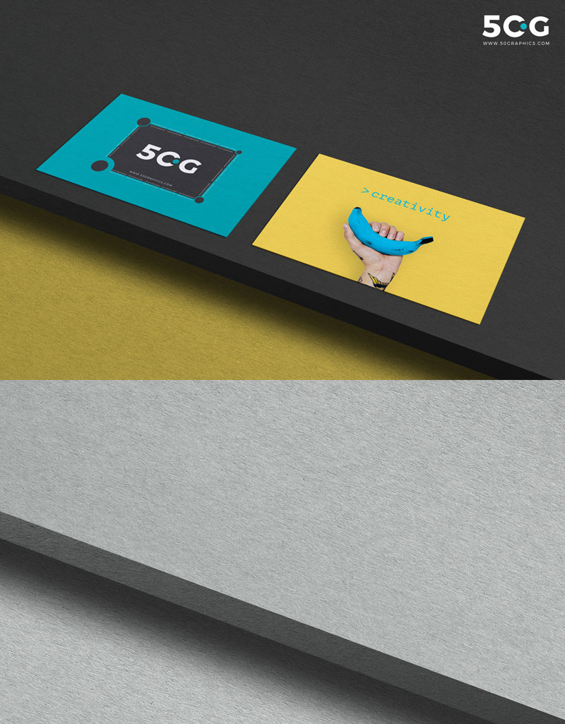 Free-Executive-Business-Card-Placing-on-Texture-Background-Mockup-2018