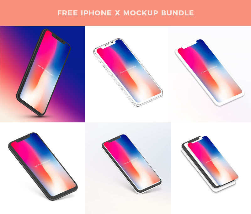 Free-iPhone-X-Mockup-Bundle-600