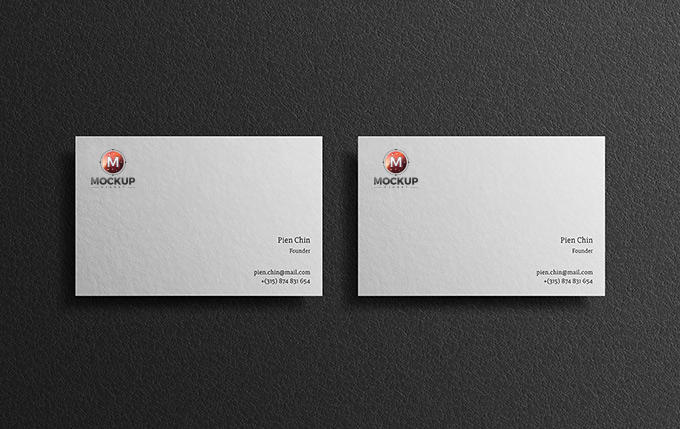 Free-Modern-Business-Card-Mockup-on-Black-Background