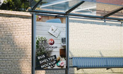 Free-Outdoor-Vertical-Bus-Shelter-Mockup-PSD-2018