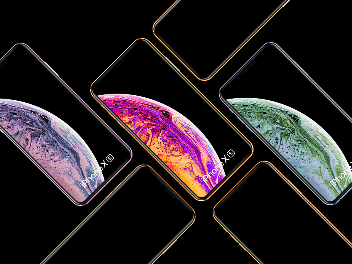 Free-Apple-iPhone-Xs-and-iPhone-Xs-Max-Mockups-2018