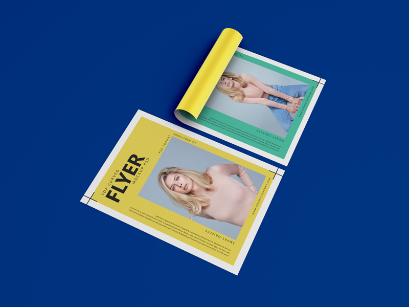 Free-Brand-Top-Fold-Flyer-Mockup-PSD-2019