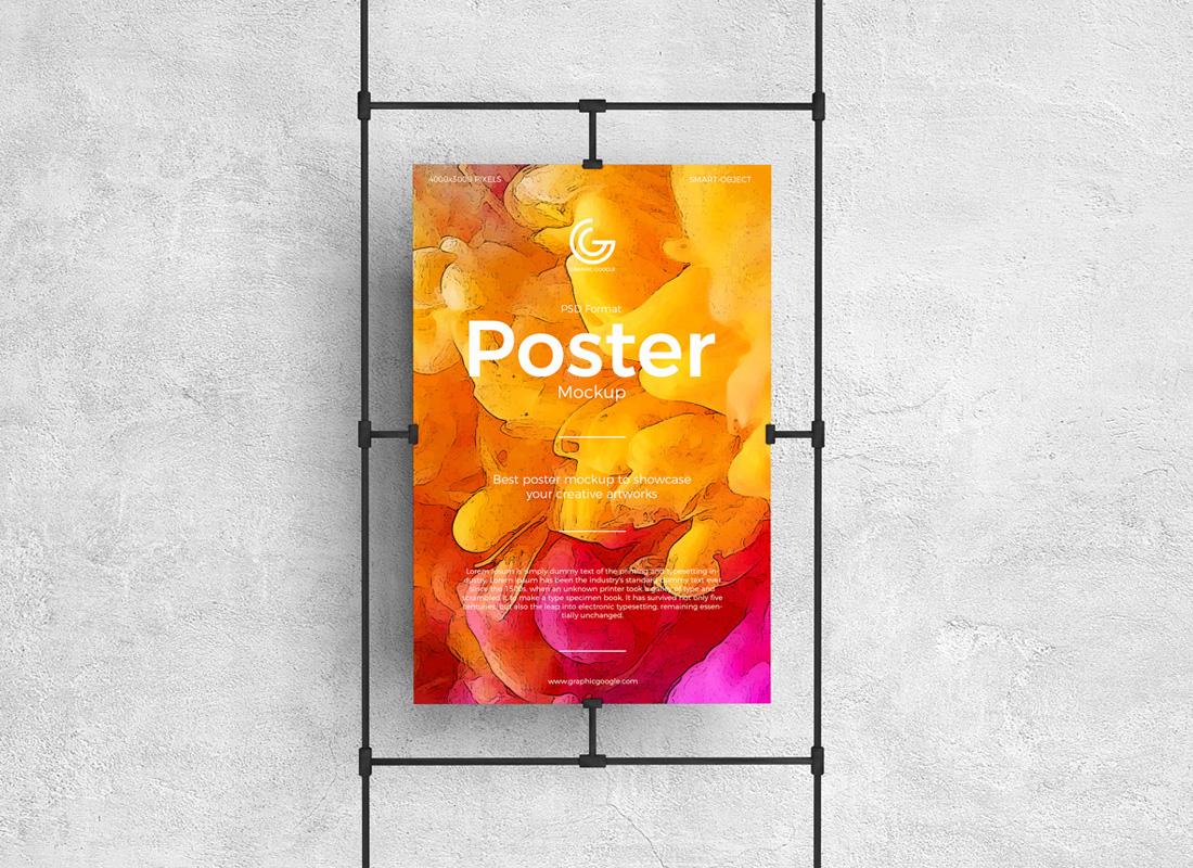 Free-Artistic-Display-Poster-Mockup-PSD