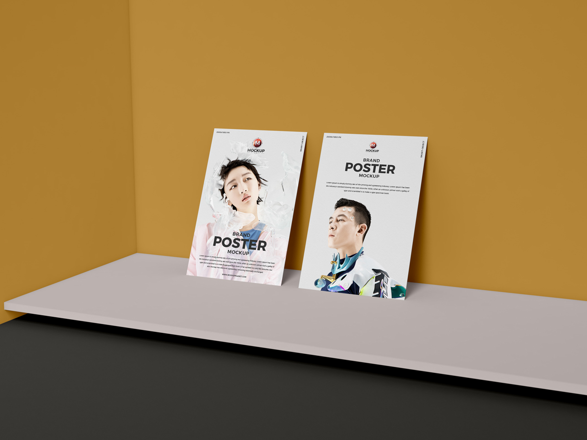Free-PSD-Brand-Presentation-Poster-Mockup-Design