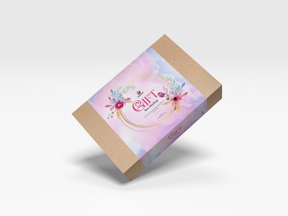 Free-Gift-Box-Mockup-For-Packaging