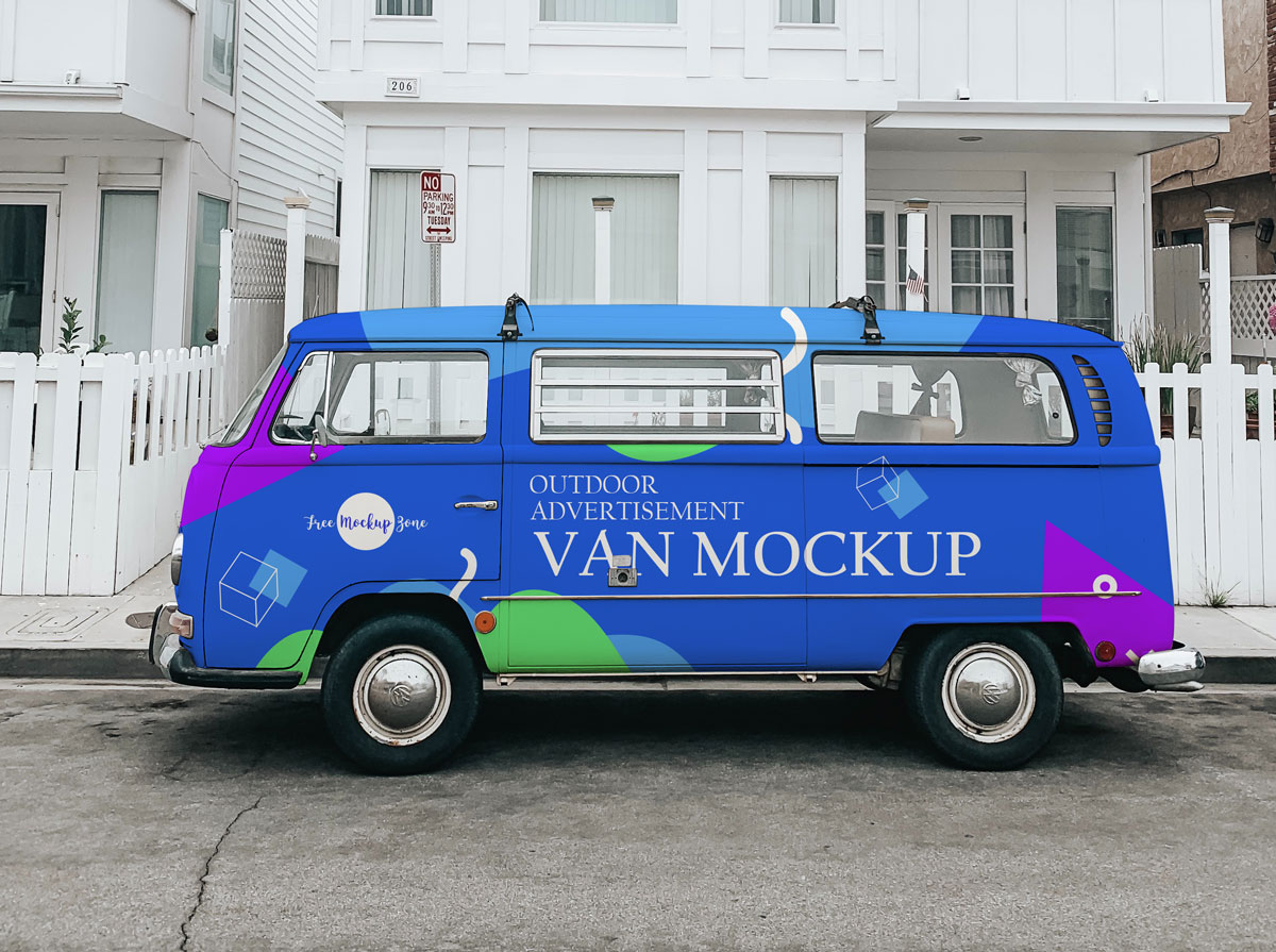 Free-Van-Mockup-Design-For-Outdoor-Advertisement