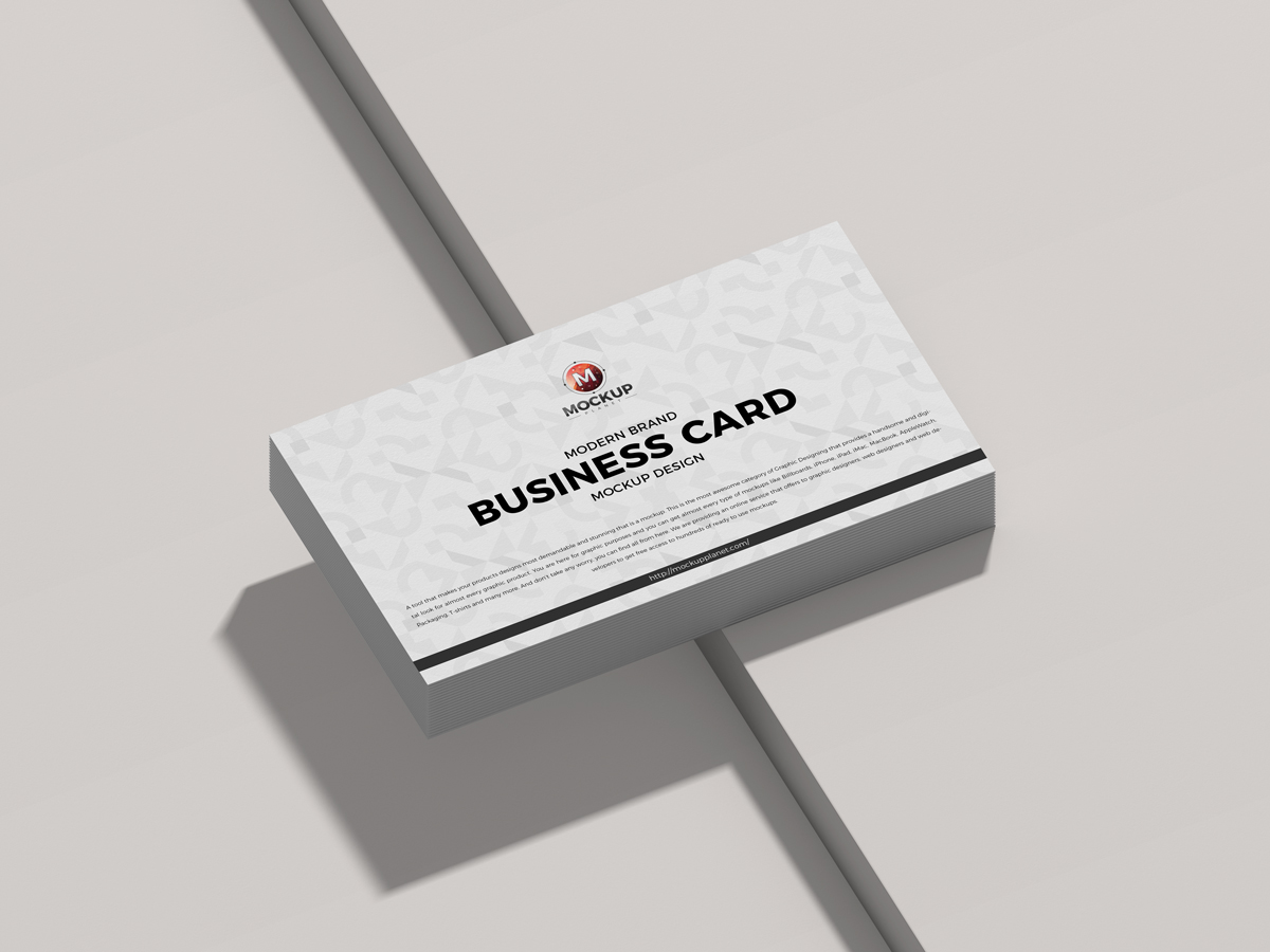 Free-Modern-Brand-Business-Card-Mockup-Design