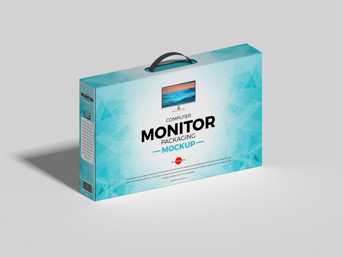 Free-Computer-LED-Monitor-Packaging-Mockup-Design