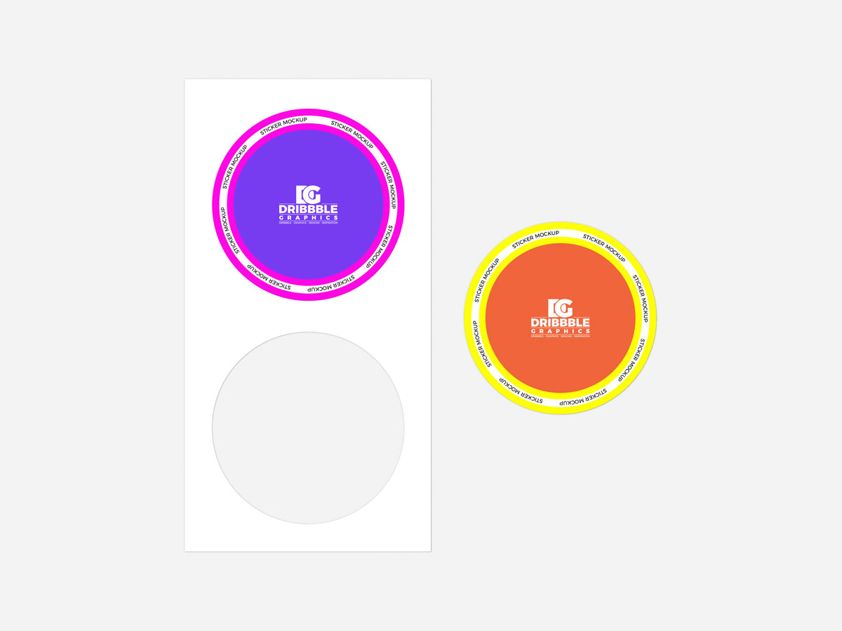 Free-Round-Sticker-Mockup-Design-For-Branding