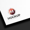 Free-Branding-White-Texture-Logo-Mockup-Design