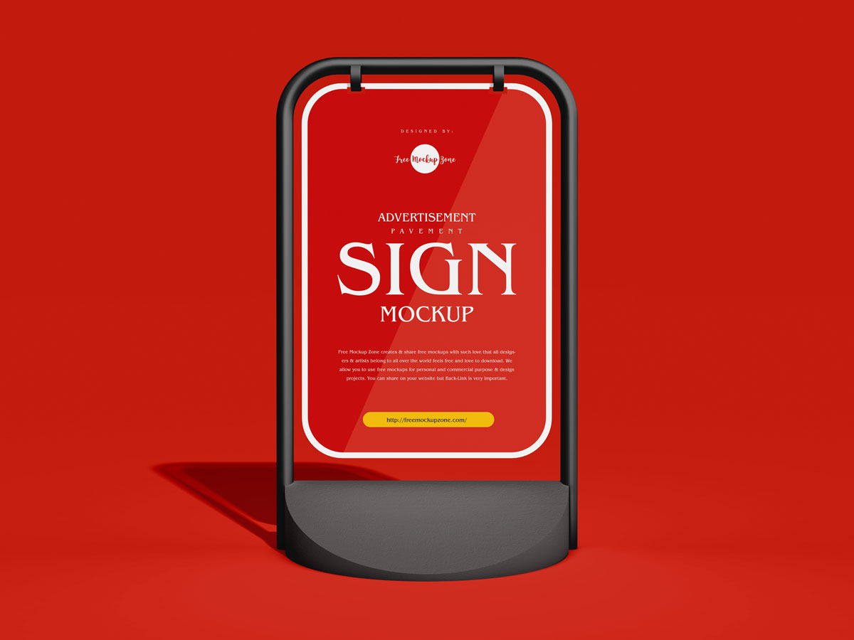 Free-Advertising-Stand-Sign-Mockup-Design