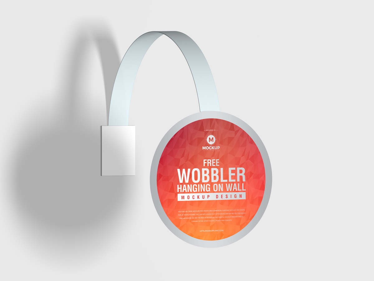 Free-Wobbler-Hanging-on-Wall-Mockup-Design-Vol-2