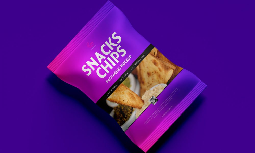 Download Free Modern Chips Snacks Packaging Mockup Design Mockup Planet PSD Mockup Templates