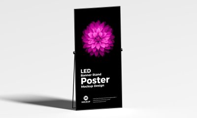Free-LED-Banner-Stand-Poster-Mockup-Design