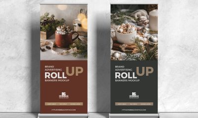 Free-Front-View-Roll-Up-Stands-Banner-Mockup-Design