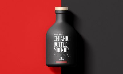Free-Top-View-Modern-Ceramic-Bottle-Mockup-Design