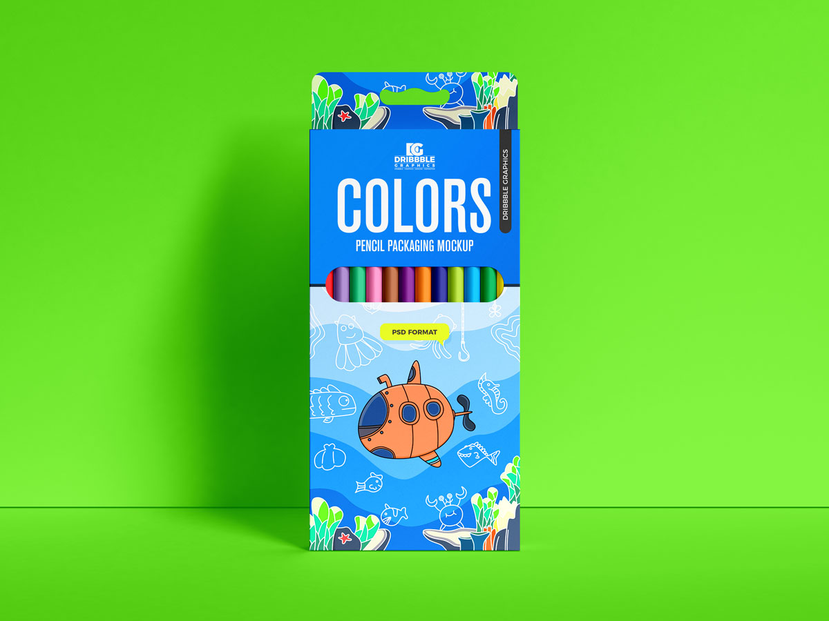 Free-Colors-Pencils-Box-Packaging-Mockup-Design