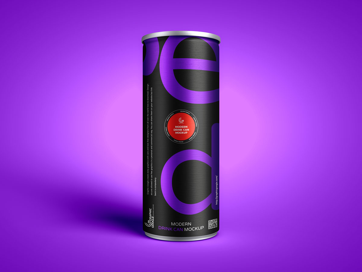 Free-Front-View-Energy-Drink-Tin-Can-Mockup-Design