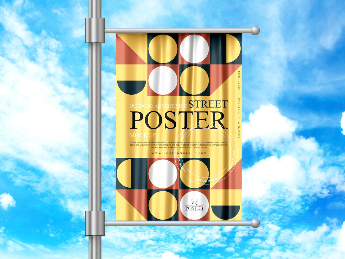 Free-Outdoor-Street-Banner-Poster-Mockup-Design