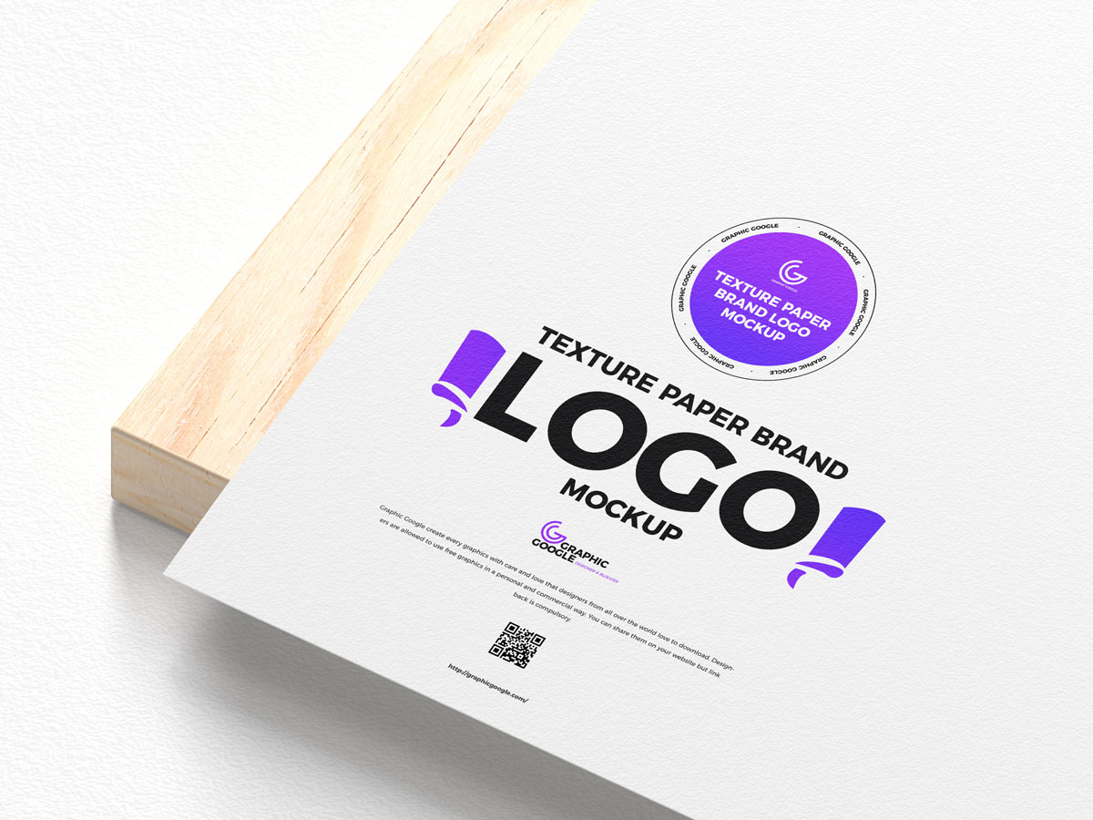 Free-PSD-Texture-Paper-Logo-Mockup-Design
