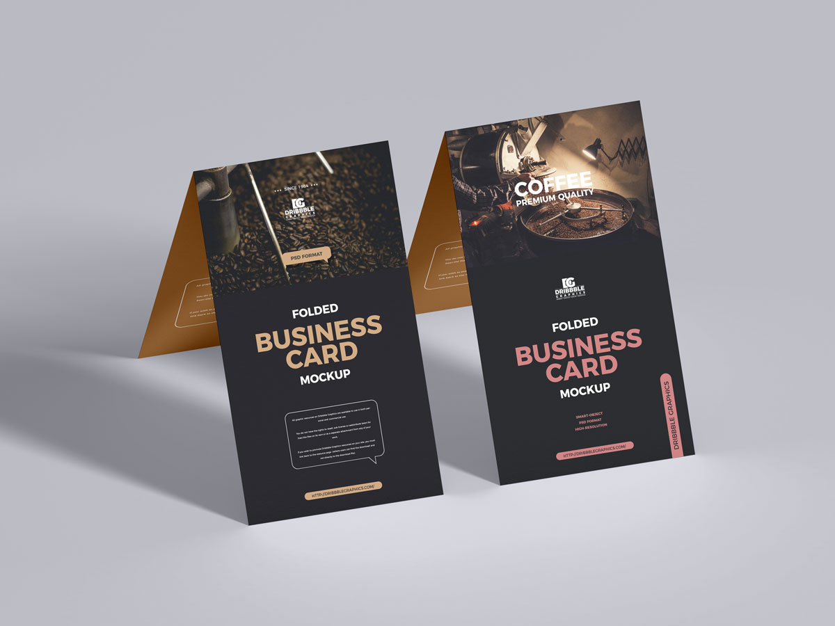 Free-Folded-Standing-Business-Card-Mockup-Design
