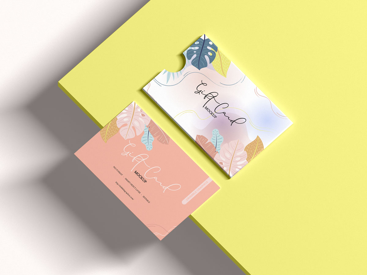Free-Elegant-Gift-Card-Mockup-Design