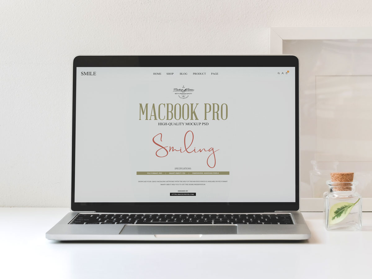 Free-High-Quality-MacBook-Pro-Mockup-Design