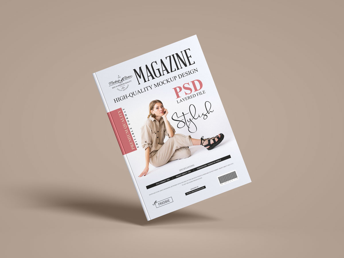 Free-Stylish-Premium-Magazine-Mockup-Design