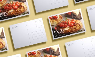 Free-Grid-Postcard-Mockup-Design
