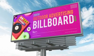 Free-Premium-Outdoor-Advertisement-Billboard-Mockup-Design