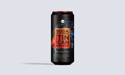 Free-Premium-Soda-Soft-Drink-Tin-Can-Packaging-Mockup-Design