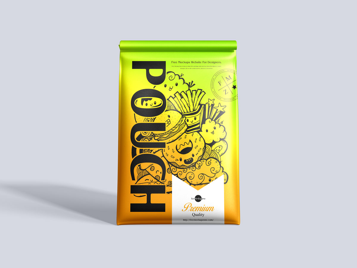 Free-Standing-Pouch-Packaging-Mockup-Design