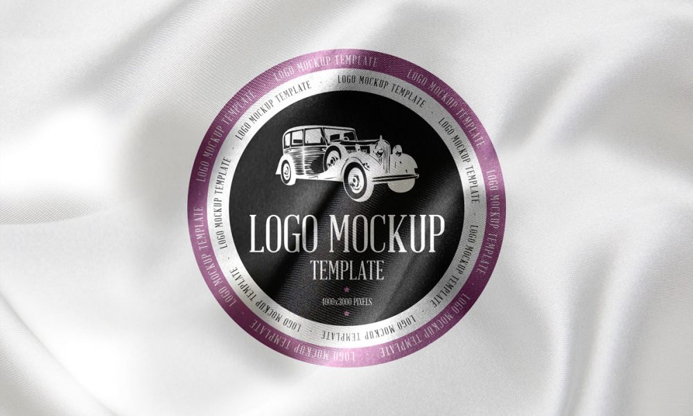Free-Fabric-Logo-Mockup-Design