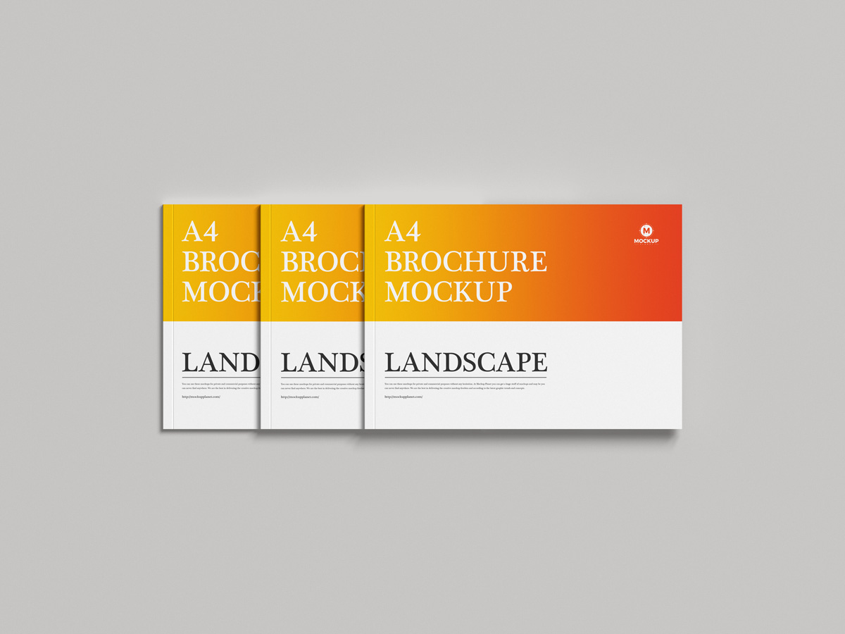 Free-Landscape-A4-Brochure-Mockup-Design