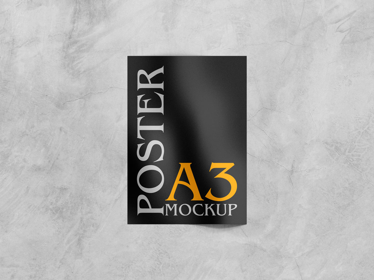 Free-A3-Poster-Mockup-Design