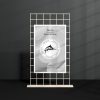 Free-Front-View-Wooden-Stand-Poster-Mockup-Design