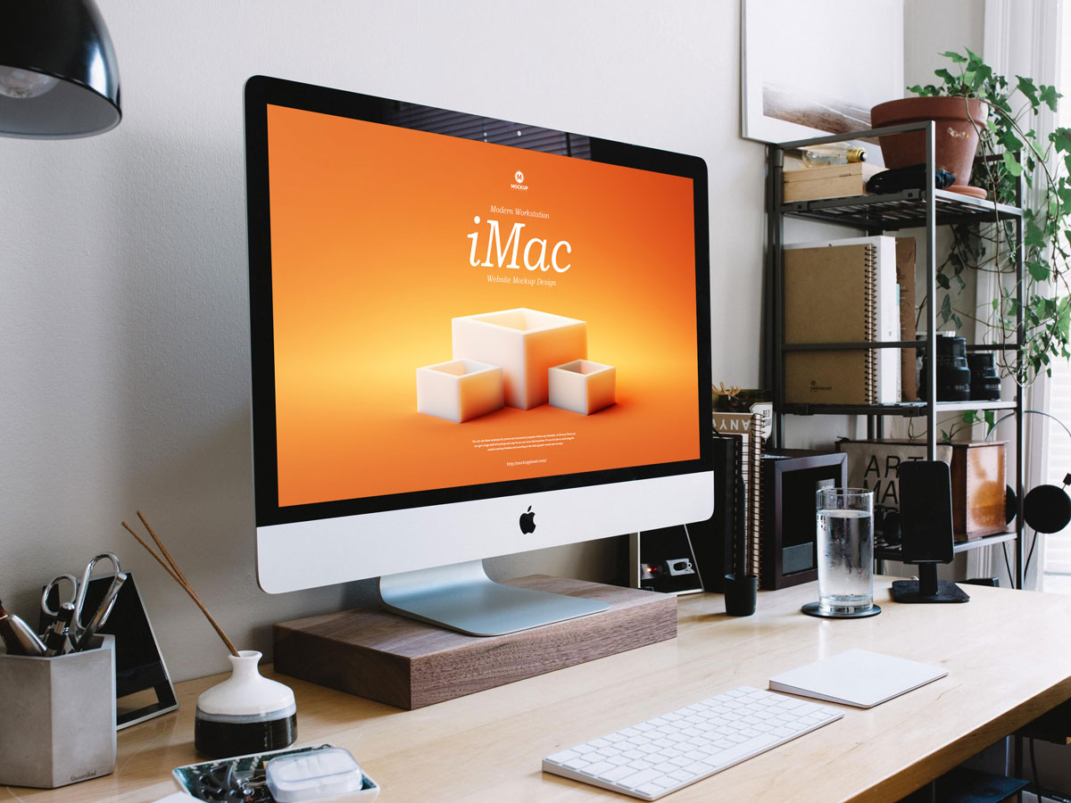 Free-Modern-Workstation-iMac-Website-Mockup-Design
