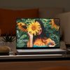 Free-Laptop-Beside-Pumpkin-Website-Mockup-Design