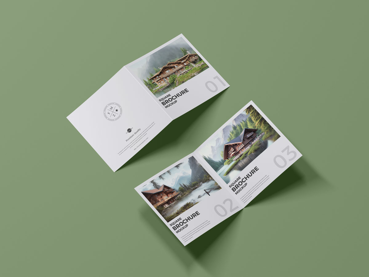 Free-Brand-Identity-Square-Brochure-Mockup-Design