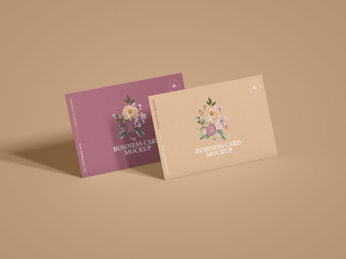 Free-Fabulous-UK-Size-Business-Card-Mockup-Design