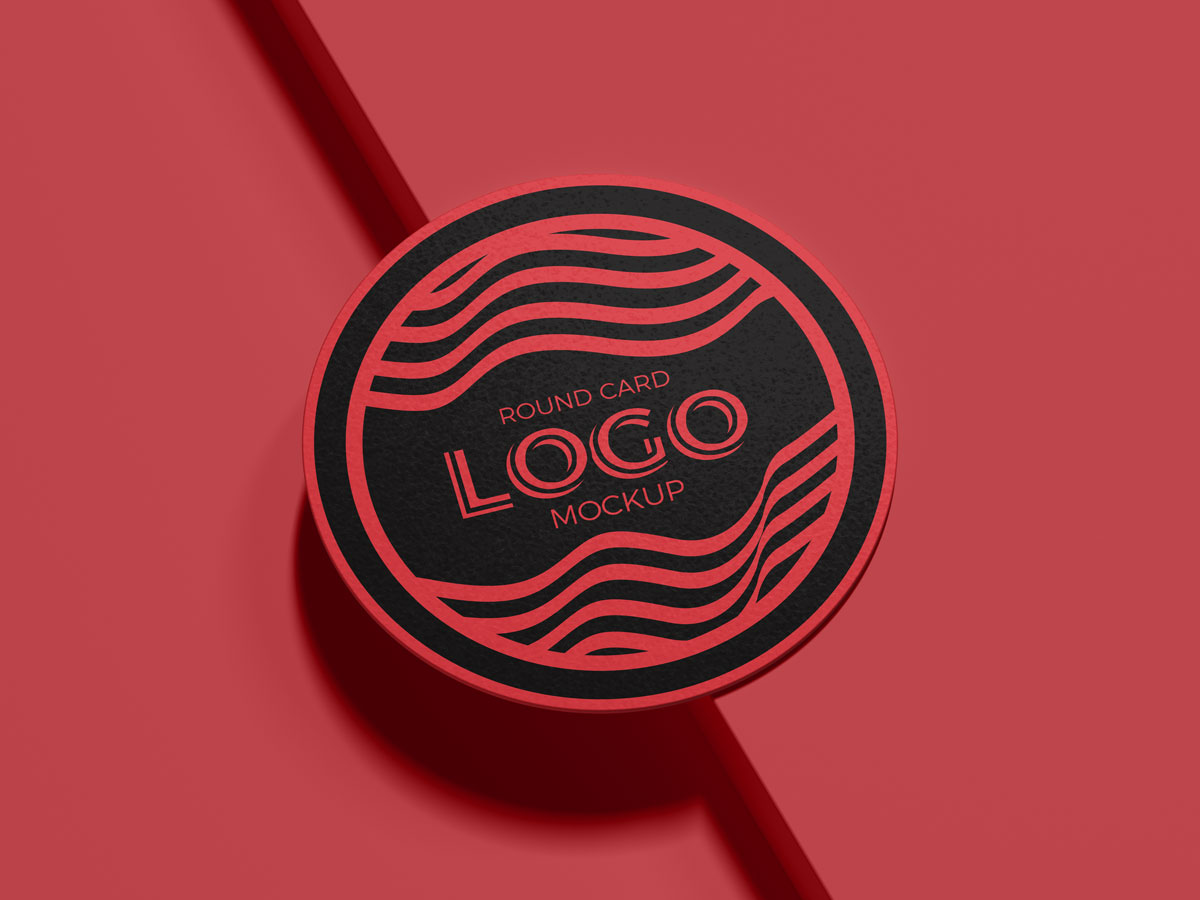 Free-Round-Logo-Mockup-Design
