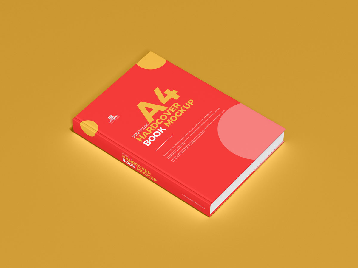 Free-Modern-Hardcover-A4-Book-Mockup-Design