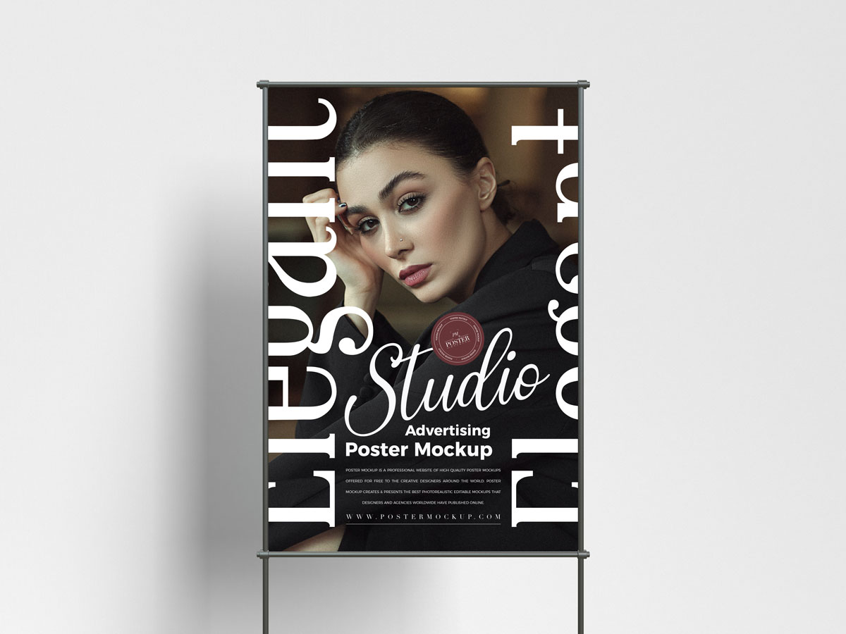 Free-Elegant-Studio-Advertising-Poster-Mockup-Design