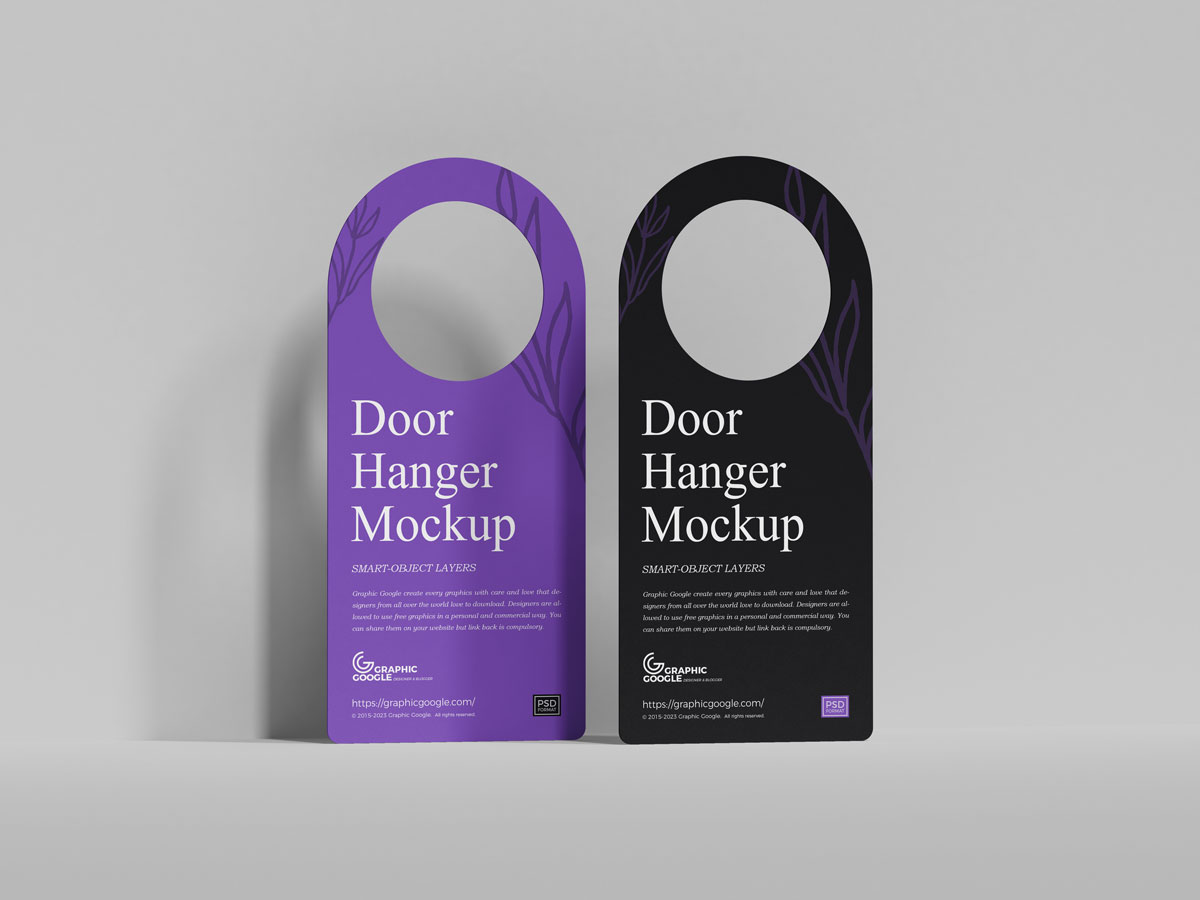 Free-Stand-Up-Door-Hanger-Mockup-Design