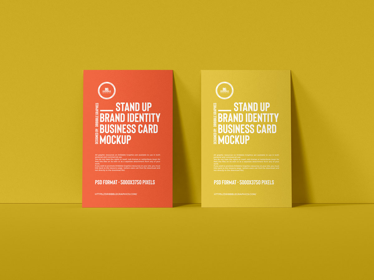 Free-Stand-Up-Vertical-Business-Card-Mockup-Design