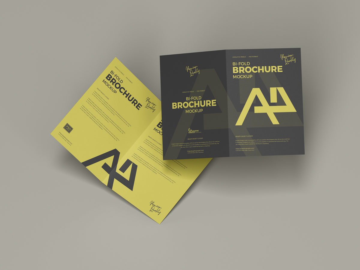 Free-Elegant-Bi-Fold-A4-Brochure-Mockup-Design